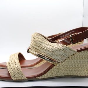 WOVEN WEDGE WOMEN SHOES SIZE 10